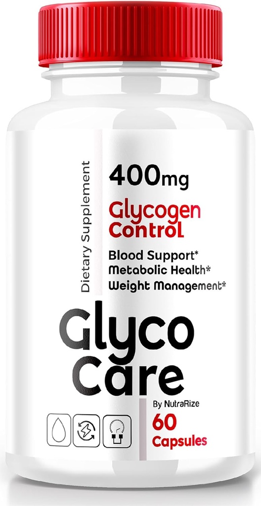 Κάψουλες Glyco Care, Glyco Care Advanced Blood Support Supplement, Glyco Care Health Support Pills, Maximum Strength Formula for General Wellness, All Natural GlycoCare Reviews (60 Κάψουλες)