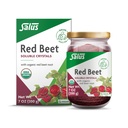 Salus Red Beet Crystals - Βιολογικό Διατροφικό Beet Root Powder Mix - Superfood Powder Supplement with Vitamin C, Folate, Magnesium & Pastium - 7 oz