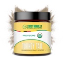 Το USDA της Ziggy Marley Organic Turkey Tail Mushroom Powder for Dogs & Cats – Υποστήριξη Ανοσία & Θήκη – Fruiting Body Extract, 90 γραμμάρια
