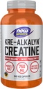 NOW Τρόφιμα Αθλητική Διατροφή, Cre-Alkalyn Creatine 750 mg, Μαζική Κτίριο * / Ενεργειακή Παραγωγή *, 240 κάψουλες Veg