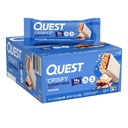 Quest Nutrition Crispy Blueberry Cobbler Hero Protein Bar, 16g πρωτεΐνη, 1g ζάχαρη, 3g καθαρό υδατάνθρακες, χωρίς γλουτένη σνακ πρωτεΐνης, Keto φιλικό, 12 Count