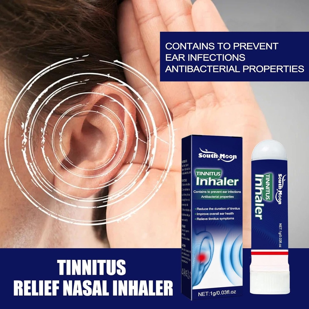 Techsilen για εμβοές, εμβοές inhaler, Echoase εμβοές Inhaler, Techsilen εμβοές Inhaler, Εμβοές ανακούφιση για χτυπώντας αυτιά, Εμβοές Relief Nasal Inhaler (5 τμχ)