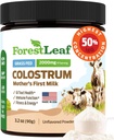 ForestLeaf Colostrum Powder 50% IgG Υψηλότερη καθαρή συγκέντρωση, Grass Fed Colostrum συμπλήρωμα για την υγεία των ούρων, ανοσοποιητική υποστήριξη και την αποκατάσταση των μυών, Βοοειδή Colostrum για τους ανθρώπους, Άγευστο, 45 υπηρεσίες