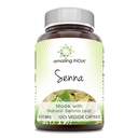 Amazing India Senna (Made with Natural Senna) 500 Mg ανά υπηρεσία 120 κάψουλες λαχανικών συμπλήρωμα 