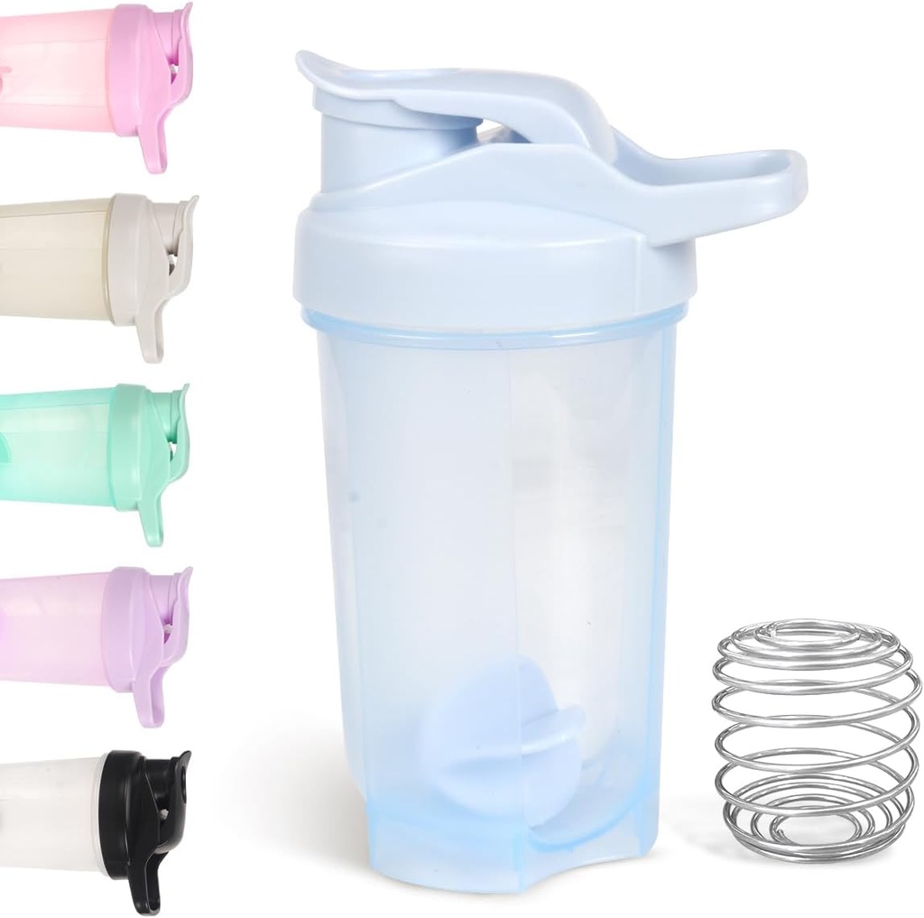 D.Y.A. 16oz Shaker μπουκάλι, Leak Proof Sports Shakes για την πρωτεΐνη Shakes, Shaker μπουκάλι για την προ προπόνηση και τα ταξίδια για να πάει, BPA δωρεάν και εύκολος shakeler πρωτεΐνης μπουκάλι, μπλε