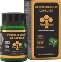 4 Πακέτες με Wax Green Bee Propolis 500mg (60 κάψουλες)
