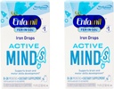 Enfamil Fer-in-Sol Iron Supplement Drops for Infants & Toddlers, 15 mg, 1, 67 fl oz (50 ml) (πακέτο των 2)
