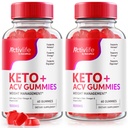 NutraRize (πακέτο των 2 ActivLife Keto + ACV Gummies για Σύνθετη απώλεια βάρους, Σύνθετη Φόρμουλα, Κριτικές (120 Gummies)