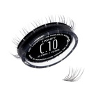 Lashify Curl 10mm Gossamer DIY Extensions Eyelash Refill, Black, Easy False Βλεφαρίδες για μια φυσική εμφάνιση