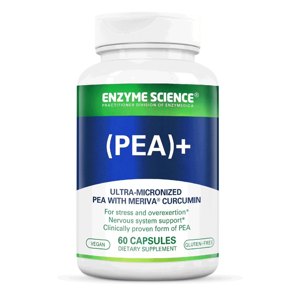 Enzyme Science Pea + Turmeric Curcumin Supplement for Physiological Support Βοηθά στην υποστήριξη νευρικών, ανοσοποιητικών και μυϊκών συστημάτων - 60 κάψουλες
