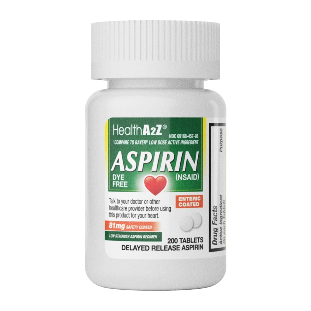HealthA2Z® Ασπιρίνη 81 mg 