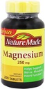 Nature Made oxide μαγνήσιο 250 mg, συμπλήρωμα διατροφής για την υποστήριξη των μυών, 200 δισκία (πακέτο των 3)