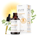 Pure Therapro Rx Vegan D3 + K2 Organic 100% Liposomal 20ml Made in USA | 6 Month Supply | Maximum Absorption Vitamin D3 and Vitamin K2 Supplements for Men and Women, D3 Vitamin 5000 IU