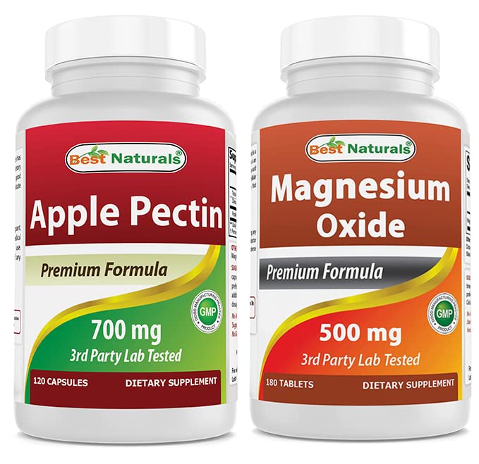 Best Naturals Apple Pectin 700 mg & οξείδιο του μαγνησίου 500 mg