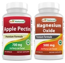 Best Naturals Apple Pectin 700 mg & οξείδιο του μαγνησίου 500 mg