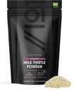 Organic Milk Thittle Powder 150g - Source of Cleansing Silymarin - Made from Cold-Pressed Milk Thittle - Vegan, Raw, Non-GMO.