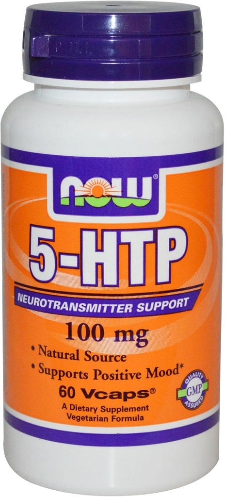 5- HTP 100mg 60 VegiCaps (πακέτο του 2)