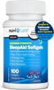 Maximum Strength SleepAid Soft Gels - Nighttime Sleep Aid with Diphenhydramine HCl 50mg - Μη Συνήθης Σχηματίζοντας χάπια ύπνου για ενήλικες - Extra Strong OTC Sleep Aids for Adults (100 Count)