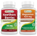 Best Naturals Hawthorn Berry 565 mg & Magnesium Glycinate 425 mg