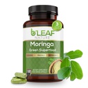 B'LEAF NATURE Βιολογικές κάψουλες Moringa 1000mg, 180 Count – Moringa Κάψουλες με οργανική σκόνη Olefeira για ανοσοποιητική υποστήριξη, ενέργεια & ισορροπία – Vegan, συμπληρώματα μη ΓΤΟ για καθημερινή ευεξία