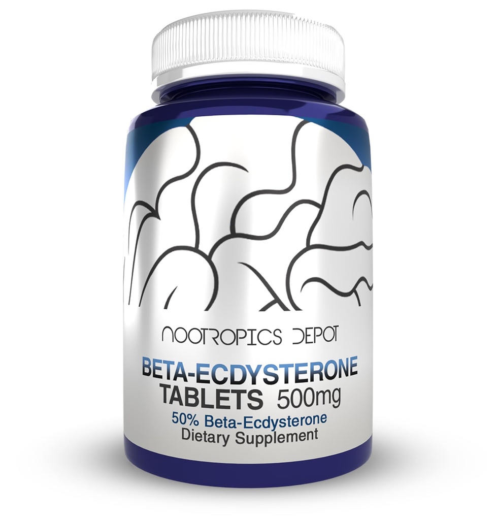Nootropics Depot Beta Ecdysterone/20- Hydroxyecdysone 50% δισκία 