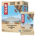 CLIF BAR - Ενεργειακά Μπαρ Πρωτεΐνης - Καρύδια Λευκής Σοκολάτας Macadamia - Made with Organic Oats - Energy Bars - Non-GMO - (15 Pack)