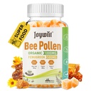 Bee Pollen 1000mg Sugar Free Gummies, w/Fenugreek, Royal Jelly, Propolis, Organic Bee Pollen Chewable Supplement for Women, Rich in Vitamin E, Immunity & Skin Care, 60 Counts