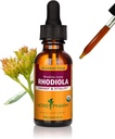Herb Pharm Certified Organic Rhodiola Root Extract για την ενέργεια, αντοχή και Stamina, Glycerite χωρίς αλκοόλ, 1 ουγγιά