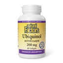 Φυσικοί παράγοντες Ubiquinol 200 mg - Υποστηρίζει την υγεία της καρδιάς & φυσική ζωτικότητα - Συμπλήρωμα αντιοξειδωτικής υποστήριξης με την ανώτερη απορρόφηση - Ενεργειακή υποστήριξη με έλαιο flaxseed - 60 Softgels (60 Servings)