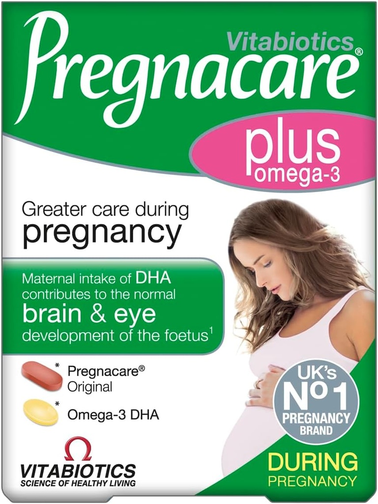 Vitabiotics - Pregnacare - Συν Ωμέγα-3- 56 δισκία