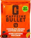 Caffeine Bullet Energy Chews - Σοκολάτα Πορτοκάλι. 16 * 85mg - Γρηγορότερη Kick Than χάπια, Gels & Gum. Αθλητική Επιστήμη για το τρέξιμο, Ποδηλασία, Παιχνίδια. Μια προ προπόνησης ενίσχυση αντοχής.