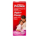 Παιδική Tylenol Στοματική Αναστολή Ιατρική, Παιδική Υγρή Ιατρική Πόνος Reliever & Πυρετός Reucer για το κρύο + συμπτώματα γρίπης, Aspirin-, Ibuprofen- & αλκοόλ- Δωρεάν, Bubble Gum, 4 fl. oz