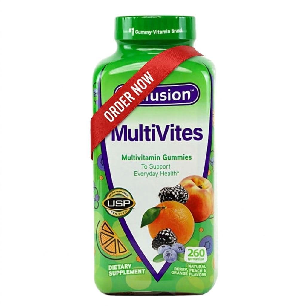 Vitafuges Multivites Gummies 260 ct, Υποστήριξη Everyday Health - (Συσκευασία του 1) Επτά Ημέρες Χάπια Περιλαμβάνεται