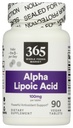 365 από το Whole Foods Market, Alpha Lipoic Acid 100mg, 90 Count