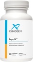 XYMOGEN PepciX - Συμπληρώματα ψευδαργύρου - Ψευδάργυρος L Carnosine συμπλήρωμα για την υποστήριξη της υγείας των ούλων και της πέψης - Οξύ Reflux Ιατρική + υποστήριξη των ούλων (60 δισκία)