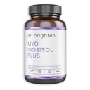 Dr. Brighten Myoinositol Plus - Γιατρός Formulated Ratio της Myo- και D-Chiro-Ινοσιτόλη για την υποστήριξη των συμπτωμάτων PSOS, ισορροπία ορμονών, υγιή λειτουργία των ωοθηκών, και τακτική εμμηνόρροια κύκλους
