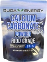 Duda Energy FGcc5f Food Grade 97+% Calcium Carbonate from Ground Limestone, 5 lb.
