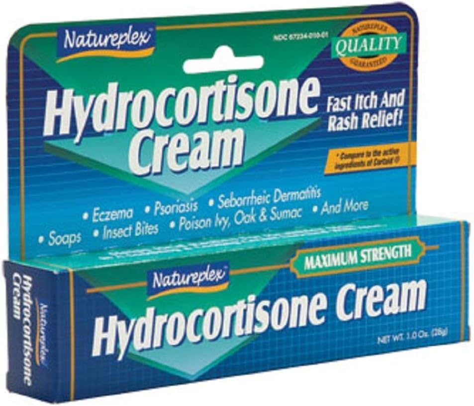 Natureplex Hydrocortisone 1% Κρέμα, 1 oz, 6 Tube Pack