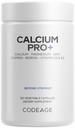 Codage Calcium 250mg συμπλήρωμα, βιταμίνη D3, μαγνήσιο, ψευδάργυρος, χαλκός, βόριο, βιταμίνη K2-2-Month Supply - στοιχειώδη χάπια ασβεστίου & υψηλές βιταμίνες ασβεστίου, μη GMO - 120 κάψουλες
