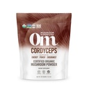 OM Mushroom Cordyceps Powder 7.05 oz (100 μερίδες) – Βιολογικό, Vegan, Μη ΓΤΟ, Χωρίς Γλουτένη – Ενέργεια, Σταμίνα & Υποστήριξη Αντοχής – Προσαρμοσμένο Superfood για Αθλητικά, Επιδόσεις, Smoothies & Τσάι