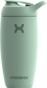 Promixx Pursuit Shaker μπουκάλι μονωμένο από ανοξείδωτο χάλυβα μπουκάλι νερό και shawer Κύπελλο, 18oz, Seagrass Green