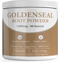 Golden Seal Powder - Golden Seal Powder for Sinus - Goldenseal - Echinacea Goldenseal - Goldenseal Root - Golden Seal - Goldenseal Root Powder Organic - 1000mg per Serving - 115 Services