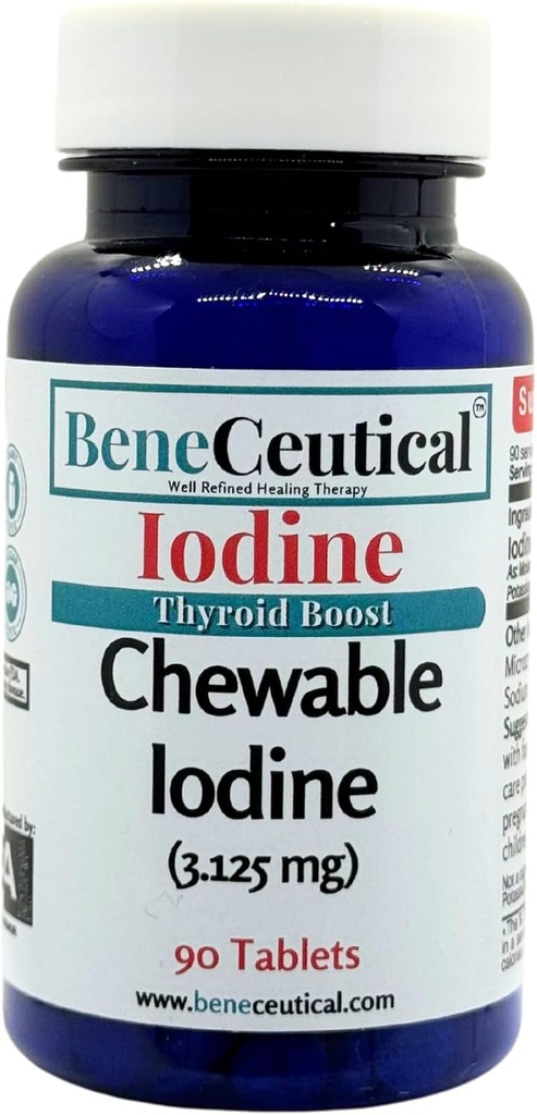 Μασώμενα Iodine Thyroid Boost 3,5mg 90 Count