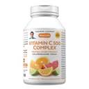 ANDREW LESSMAN Vitamin C 500 Complex 720 Capsules - Non-Acidic Vitamin C Plus Citrus Bioflavonoids for Immune System and Anti-Oxidant Support, No Stomach Upset, Small Easy to Swallow Capsules