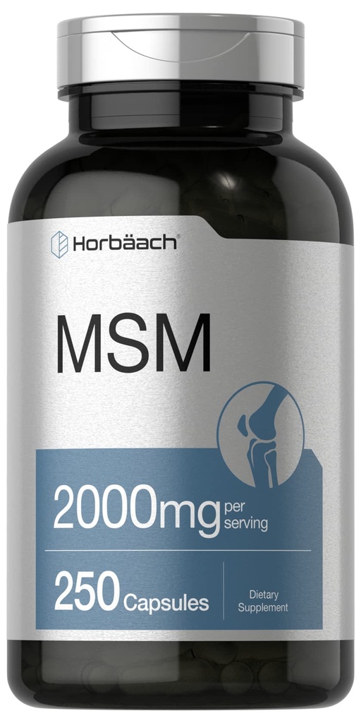 Horbäach MSM Συμπληρώματα κάψουλες 
