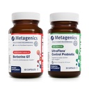Μεταγονική Βερβερίνη GT (60 κάψουλες) & UltraFlora Control Probiotic (30 υπηρεσίες) - Υποστηρίζει την Υγεία της Καρδιάς - Βοηθά Υγιεινή Σύνθεση Σώματος