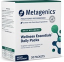 Metagenics Wellness Essentials Daily Packs - Multivitamin & Omega-3 Packets με Βιταμίνες A, C, D, E & B - Υποστηρίζει την καρδιά, τον εγκέφαλο, το ανοσοποιητικό και την υγεία των οστών* - Μη GMO, Gluten-free - GMP Certified Facility