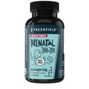 Freshfield Προγεννητική Vegan Omega 3 DHA: Βιώσιμη, Carragenan δωρεάν, τρίτο μέρος δοκιμαστεί, Compostable μπουκάλι, άνθρακα ουδέτερο. Υποστηρίζει καρδιά, εγκέφαλο, κοινή υγεία w/DPA