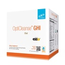 XYMOGEN OptiCleanse GHI Detox Cleanse - Vegan Protein Powder με Βιταμίνες, Φυτοθρεπτικά συστατικά, Ορυκτά για να βοηθήσει το ήπαρ Detox, Cytokine Balance, & Gut Health Support - Chai (10 πακέτα)