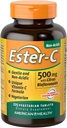 Ester- C αμερικανική υγεία με Citrus Bioflavonoids χορτοφαγικά δισκία, 24ωρη ανοσοποιητική υποστήριξη, ευγενής στο στομάχι, μη-αισθητική βιταμίνη C, μη-GMO, χωρίς γλουτένη, Vegan, 112 εξυπηρετούν, 500 mg, 225 Count